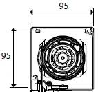 Kasten 95mm