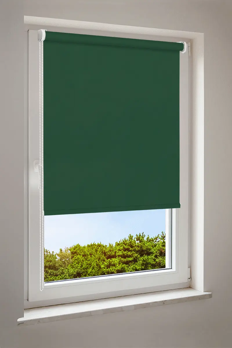 Rollo Dunkelgrün | halbdimout