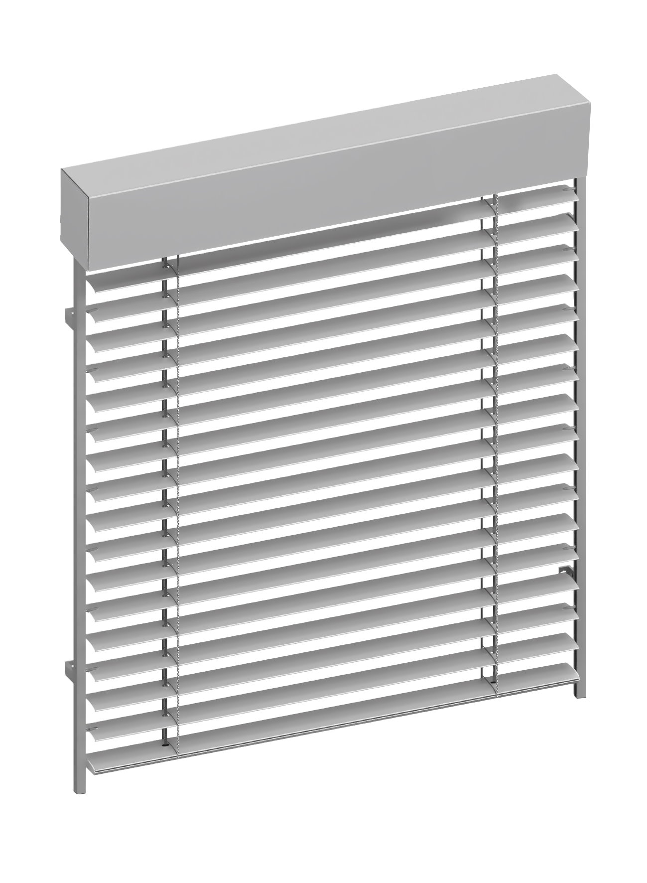 Aussenjalousie Silber | RAL9006