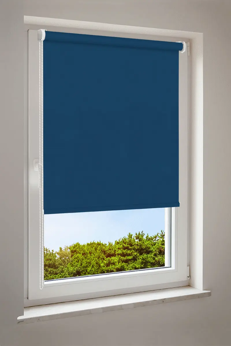 Rollo Marieneblau | halbtransparent