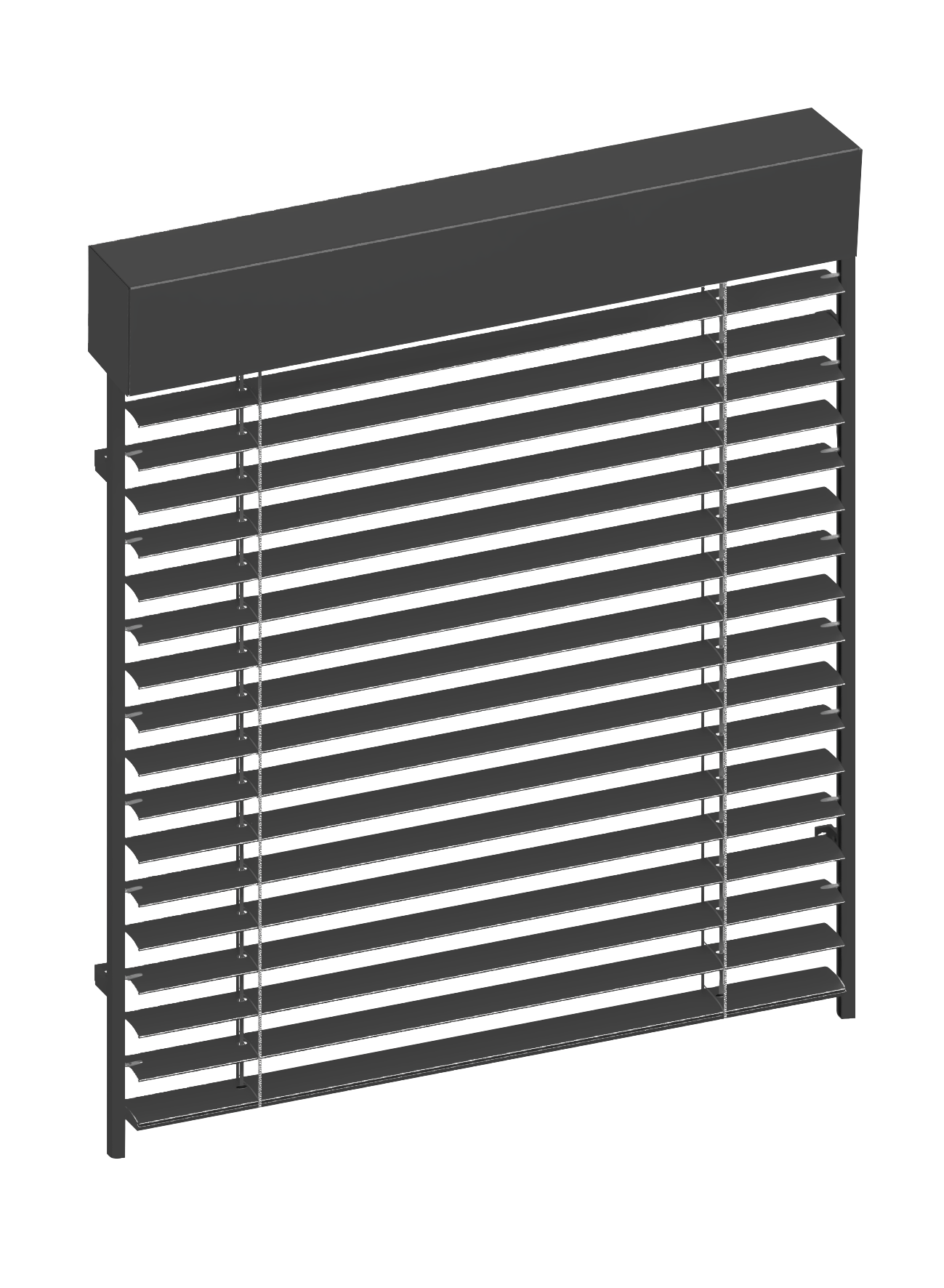 Aussenjalousie C65 Anthrazit | RAL7016