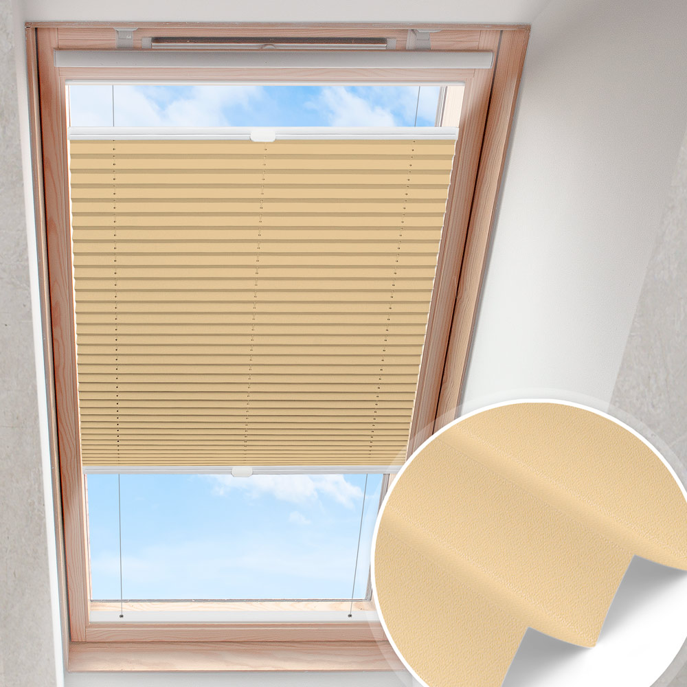 Dachfensterplissee Sandbeige | permutt