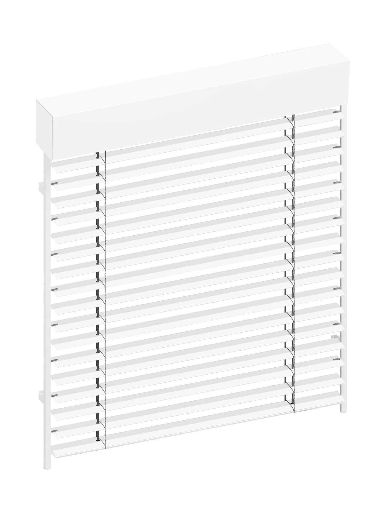Aussenjalousie Z90 Weiß | RAL9016