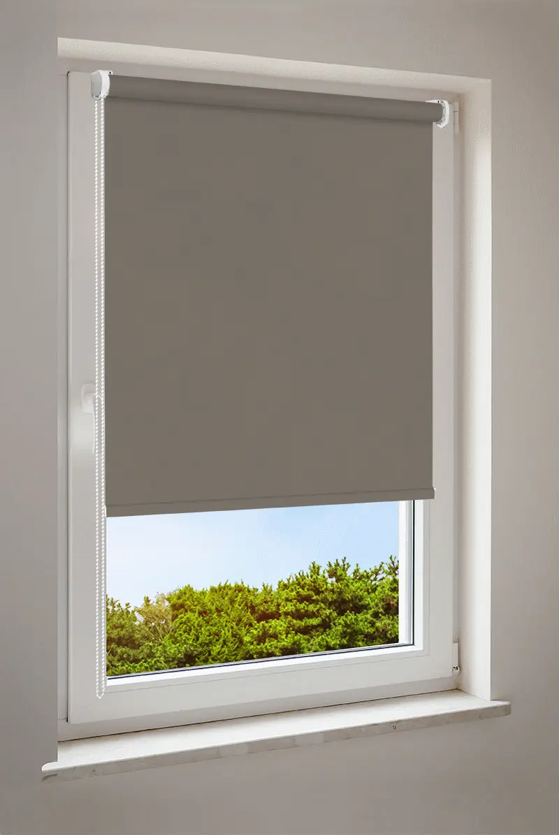 Rollo Schmutziggrau | abdunkelnd