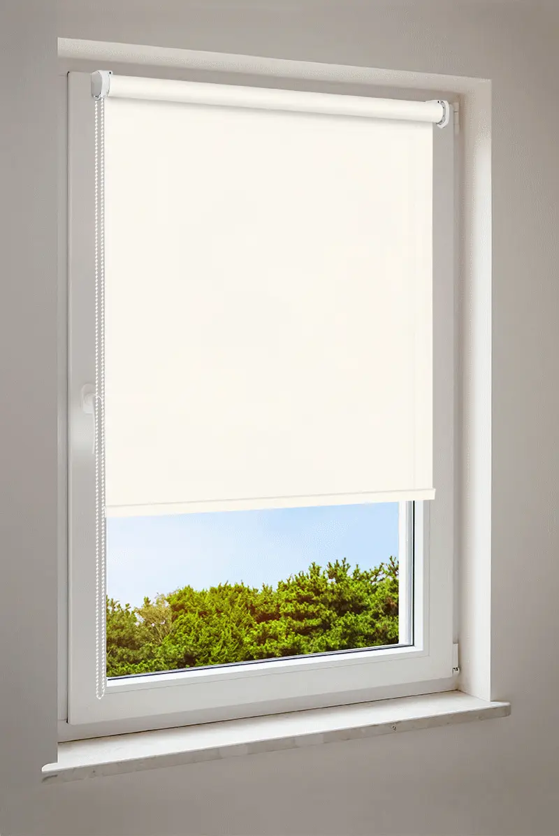 Rollo Hellbeige | halbtransparent