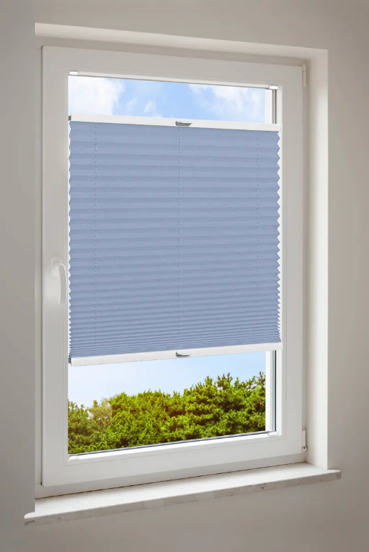 Plissee Cosiflor® VS2 blaue Stoffe