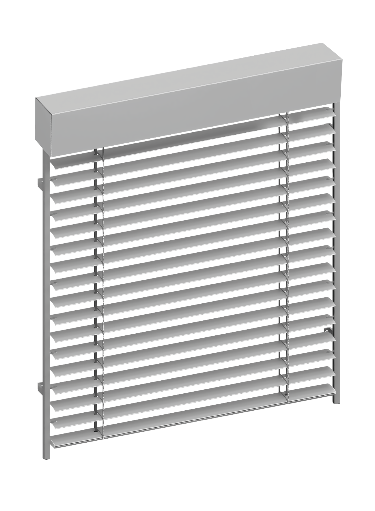 Aussenjalousie C65 Silber | RAL9006