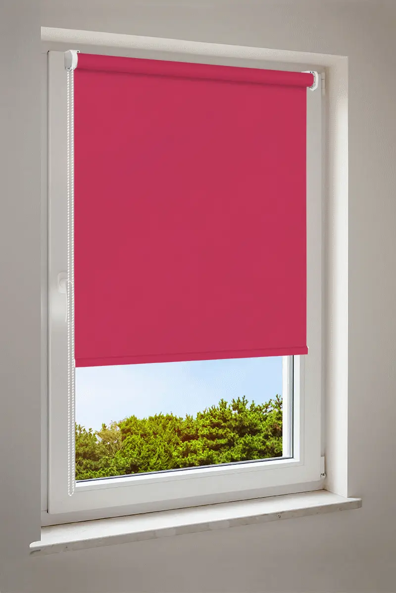 Rollo Purpurrot | halbtransparent