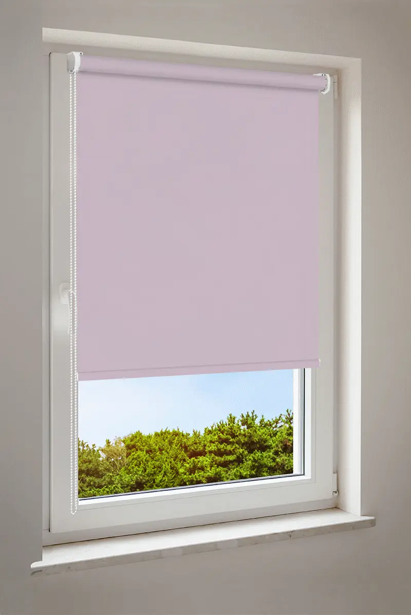 Rollo Helles Lila | halbtransparent