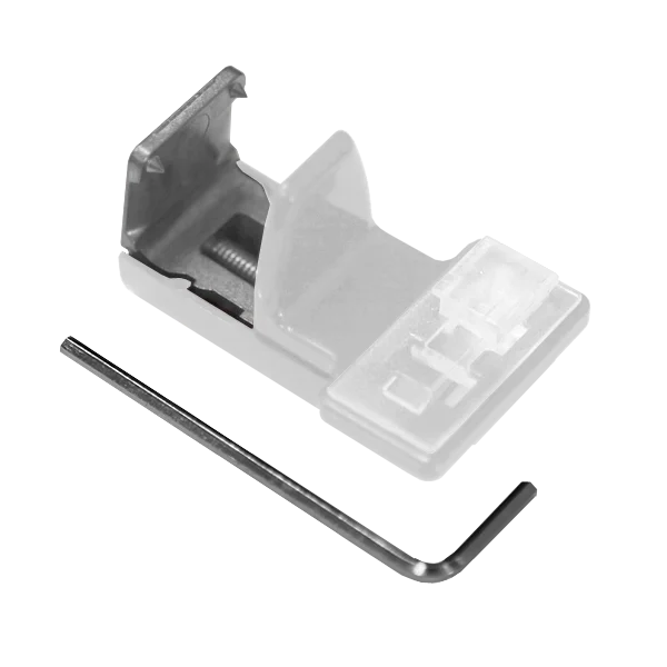 PVC Trägerset für Plissee Basic