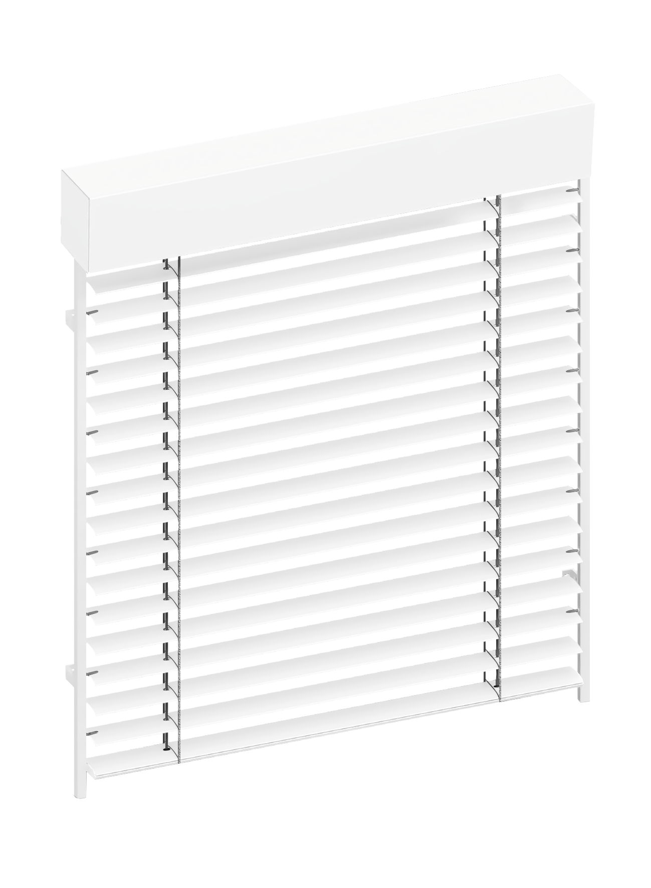 Aussenjalousie C65 Weiß | RAL9016